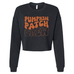 Pumpkin Patch Crew Thanksgiving Fall Autumn Cropped Pullover Crew