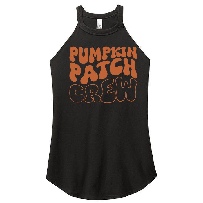 Pumpkin Patch Crew Thanksgiving Fall Autumn Women's Perfect Tri Rocker Tank