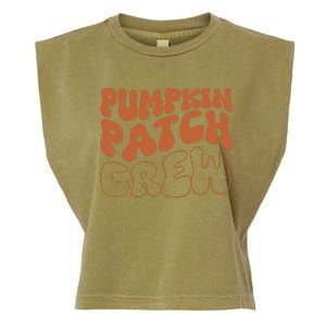 Pumpkin Patch Crew Thanksgiving Fall Autumn Garment-Dyed Women's Muscle Tee