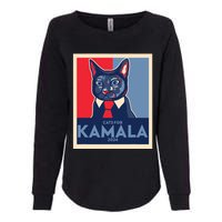 Politically Purrfect Cats For Kamala Harris 2024 President Womens California Wash Sweatshirt