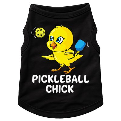 Pickleball Pickleball Chick Player Loves to Play Doggie Tank