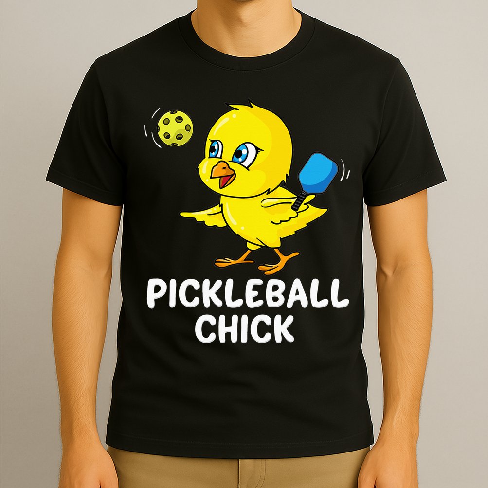 Pickleball Pickleball Chick Player Loves to Play T-Shirt