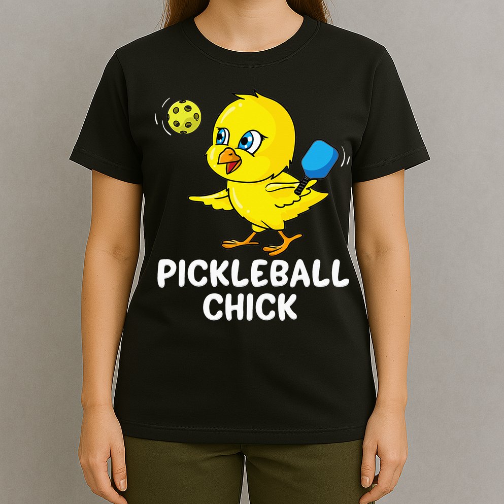 Pickleball Pickleball Chick Player Loves to Play T-Shirt