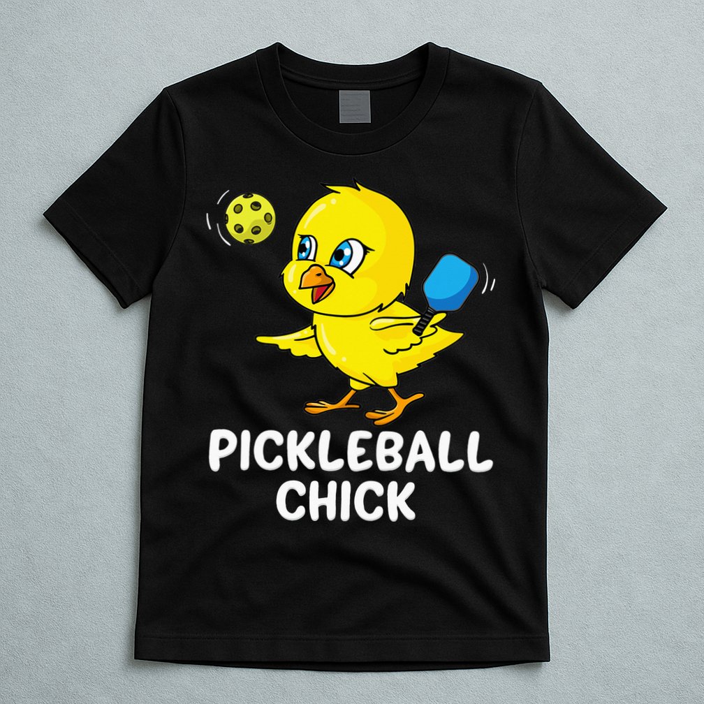 Pickleball Pickleball Chick Player Loves to Play T-Shirt