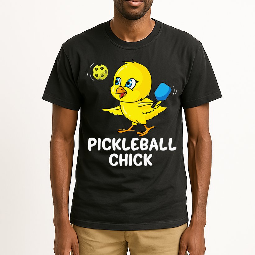 Pickleball Pickleball Chick Player Loves to Play Tall T-Shirt