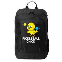 Pickleball Pickleball Chick Player Loves to Play City Backpack