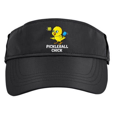 Pickleball Pickleball Chick Player Loves to Play Adult Drive Performance Visor