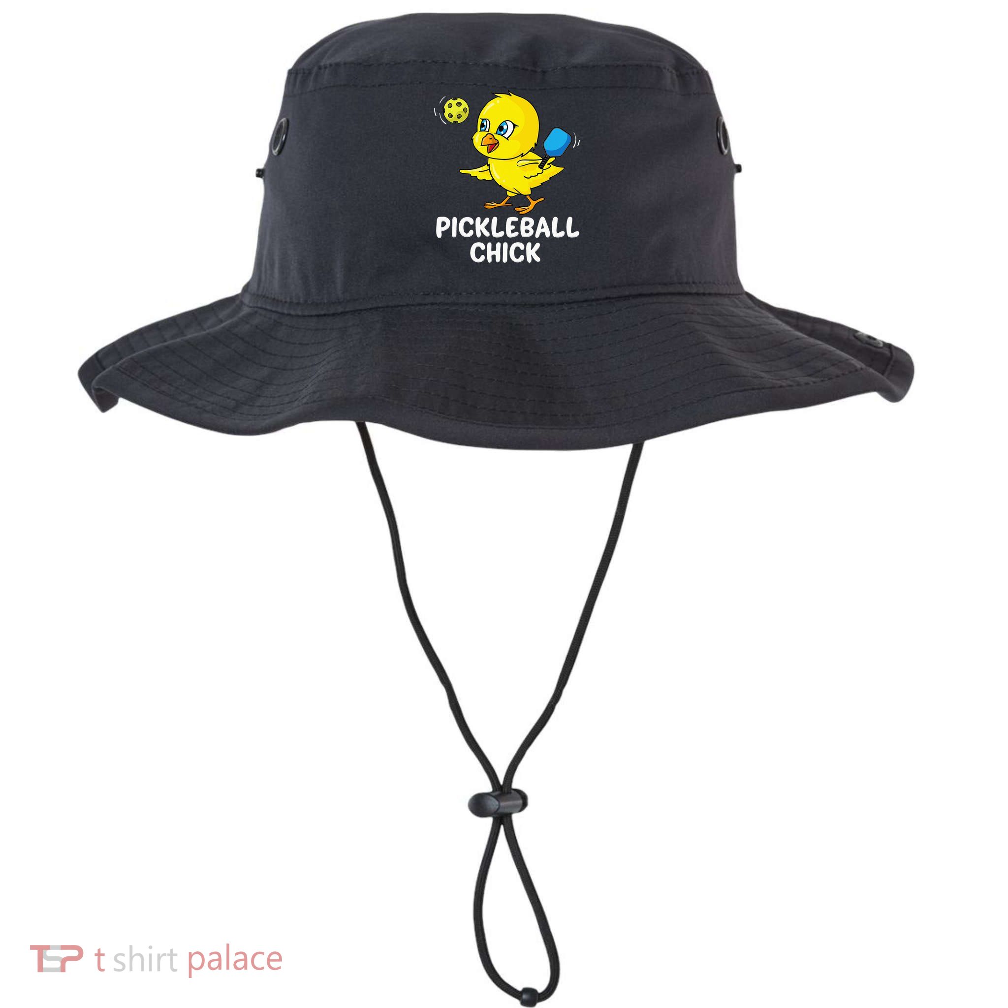 Pickleball Pickleball Chick Player Loves to Play Bucket Hat