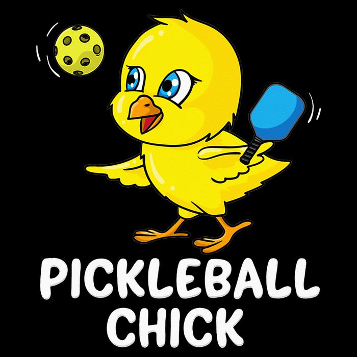 Pickleball Pickleball Chick Player Loves to Play Magnet