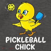 Pickleball Pickleball Chick Player Loves to Play Vector Backpack