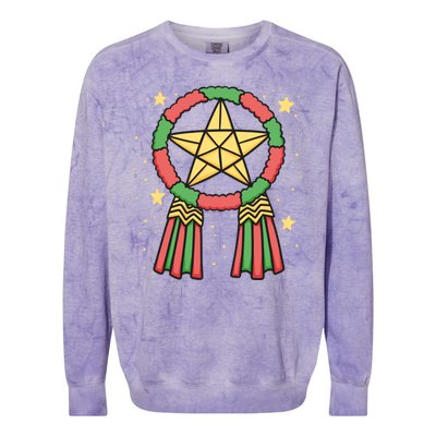 Philippine Parol Christmas Colorblast Crewneck Sweatshirt