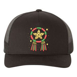 Philippine Parol Christmas Yupoong Adult 5-Panel Trucker Hat