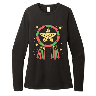 Philippine Parol Christmas Womens CVC Long Sleeve Shirt