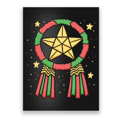 Philippine Parol Christmas Poster