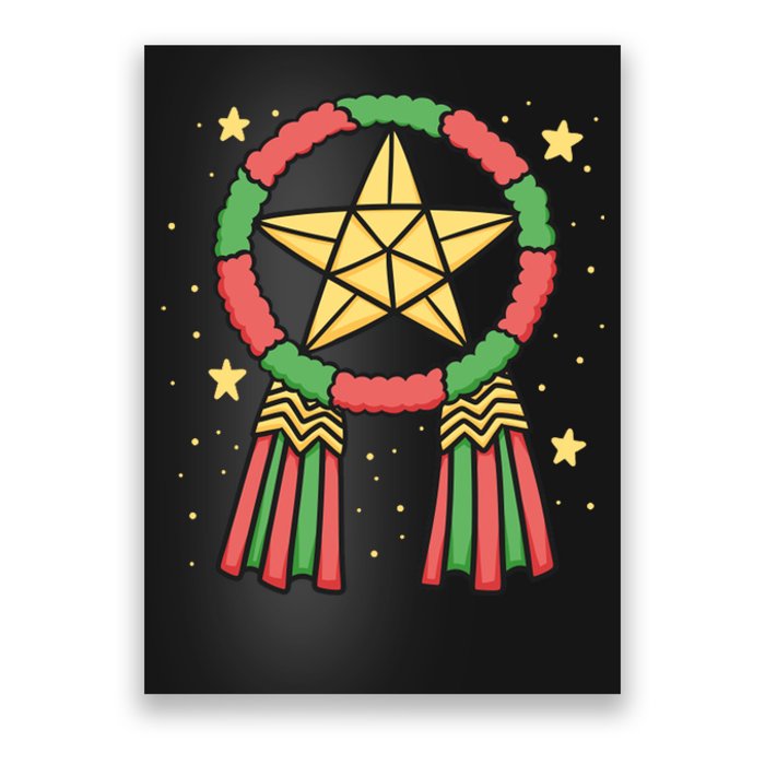 Philippine Parol Christmas Poster