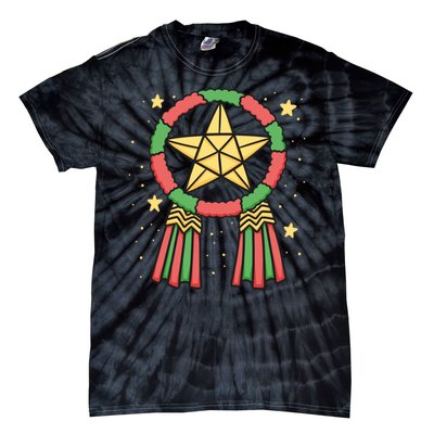 Philippine Parol Christmas Tie-Dye T-Shirt