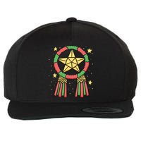 Philippine Parol Christmas Wool Snapback Cap