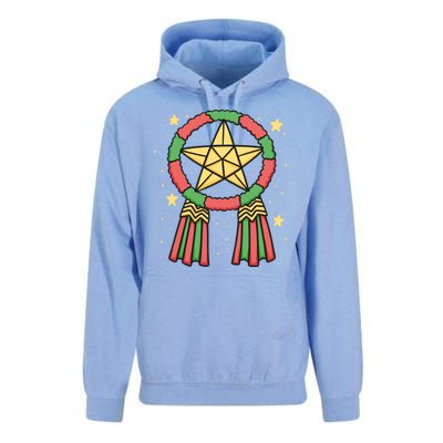 Philippine Parol Christmas Unisex Surf Hoodie