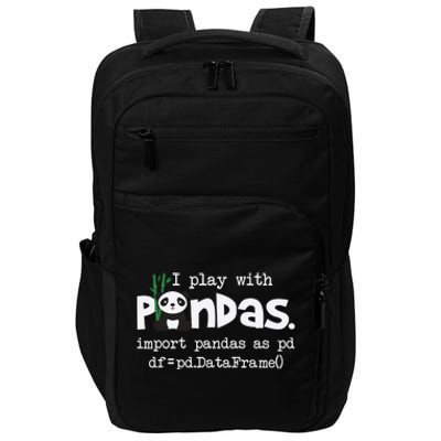 Pandas Programmer Computer Impact Tech Backpack