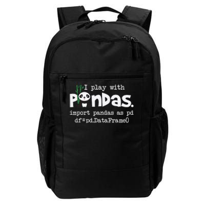 Pandas Programmer Computer Daily Commute Backpack