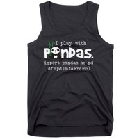 Pandas Programmer Computer Tank Top