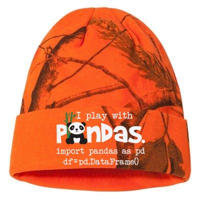 Pandas Programmer Computer Kati Licensed 12" Camo Beanie