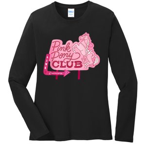 Pink Pony Club Live Dancers Ladies Long Sleeve Shirt