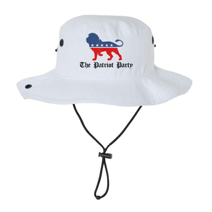 Patriot Party Conservative Lion Patriotic 4th Of July Legacy Cool Fit Booney Bucket Hat