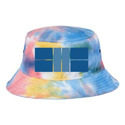 Pickleball Player Court Tie Dye Newport Bucket Hat