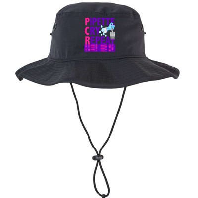 PCR Pipette Cry Repeat For DNA Lab Scientists Bucket Hat