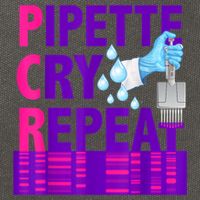 PCR Pipette Cry Repeat For DNA Lab Scientists Cotton Canvas Backpack