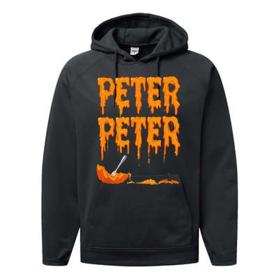 Peter Pumpkin Costume Eater For Couples Matching Halloween Gift Performance Fleece Hoodie