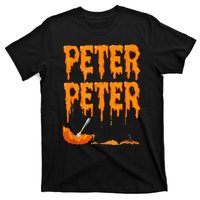 Peter Pumpkin Costume Eater For Couples Matching Halloween Gift T-Shirt