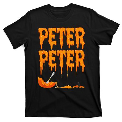 Peter Pumpkin Costume Eater For Couples Matching Halloween Gift T-Shirt