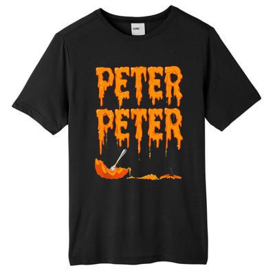 Peter Pumpkin Costume Eater For Couples Matching Halloween Gift Tall Fusion ChromaSoft Performance T-Shirt