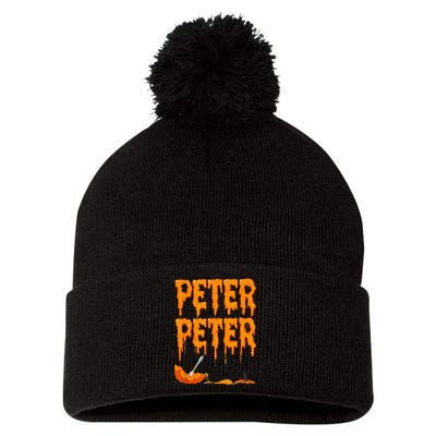 Peter Pumpkin Costume Eater For Couples Matching Halloween Gift Pom Pom 12in Knit Beanie