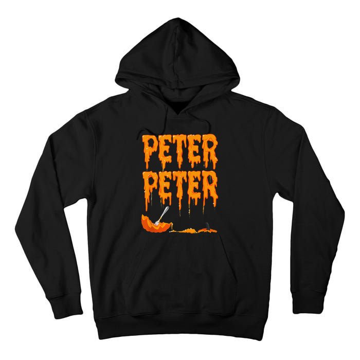 Peter Pumpkin Costume Eater For Couples Matching Halloween Gift Tall Hoodie