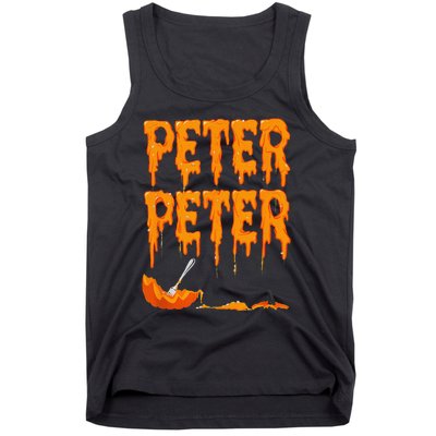 Peter Pumpkin Costume Eater For Couples Matching Halloween Gift Tank Top