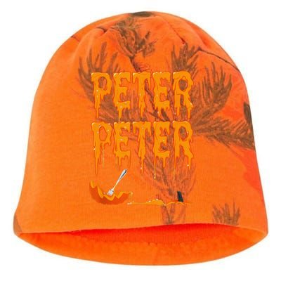 Peter Pumpkin Costume Eater For Couples Matching Halloween Gift Kati - Camo Knit Beanie