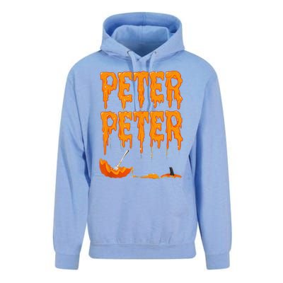 Peter Pumpkin Costume Eater For Couples Matching Halloween Gift Unisex Surf Hoodie