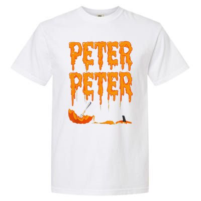 Peter Pumpkin Costume Eater For Couples Matching Halloween Gift Garment-Dyed Heavyweight T-Shirt