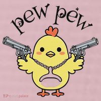 Pew Pew Chick 25L Jumbo Tote