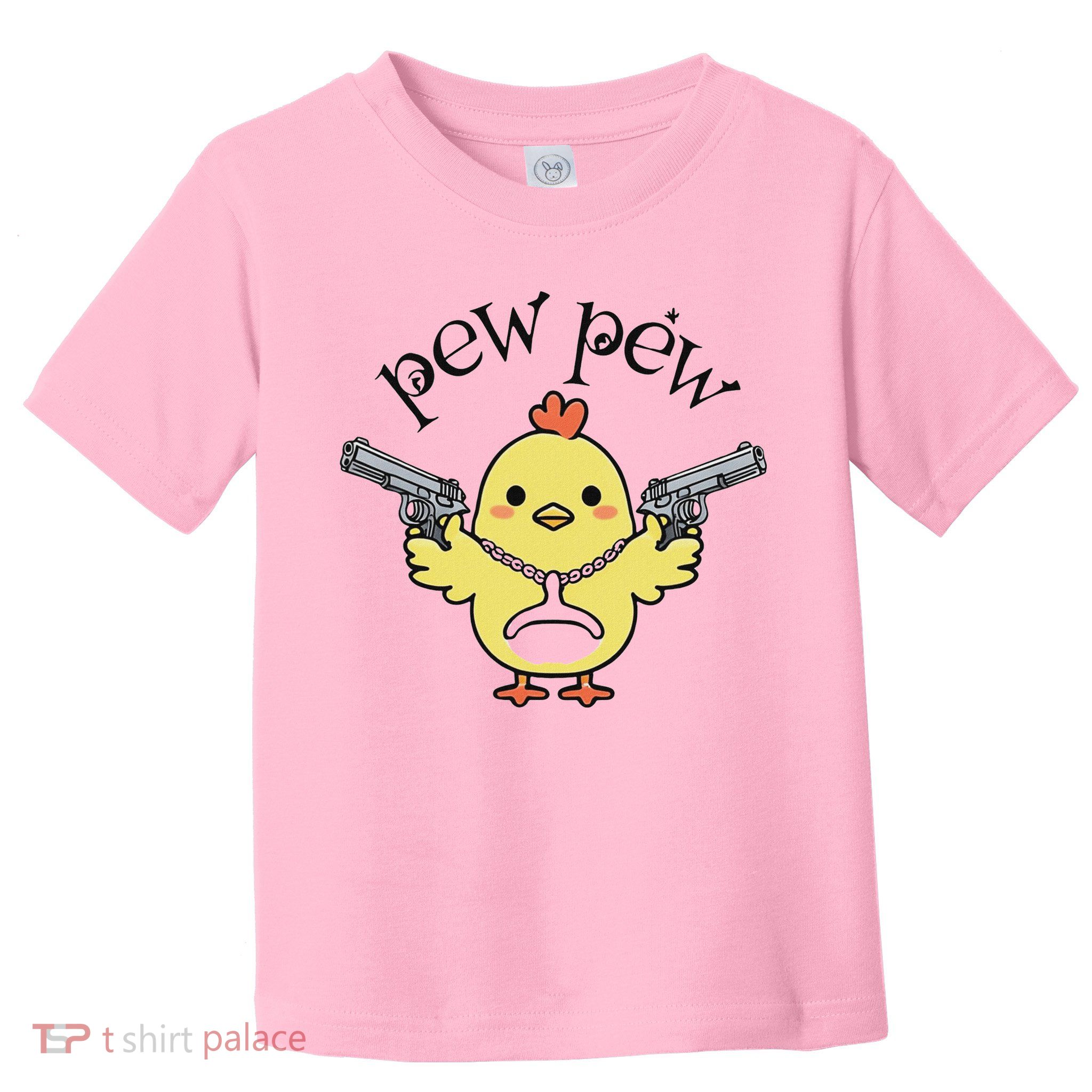 Pew Pew Chick Toddler T-Shirt