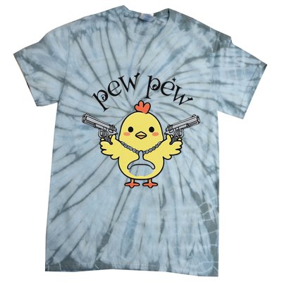 Pew Pew Chick Tie-Dye T-Shirt