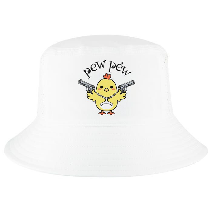 Pew Pew Chick Cool Comfort Performance Bucket Hat
