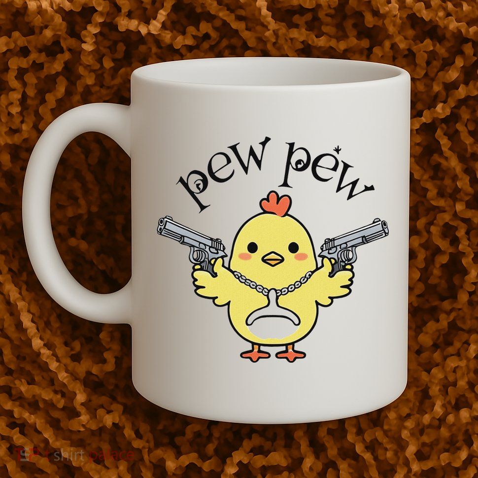 Pew Pew Chick Mug