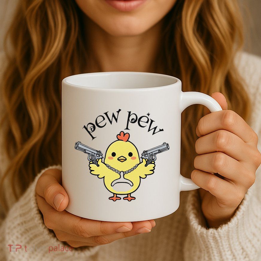 Pew Pew Chick Mug