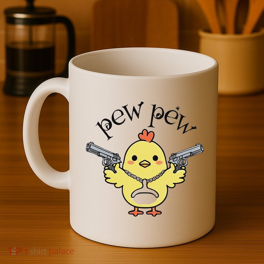 Pew Pew Chick Mug
