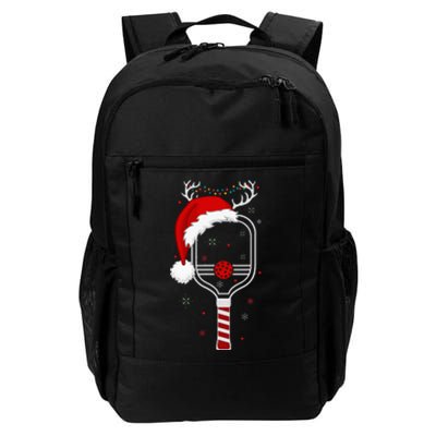 Pickleball Player Christmas Holiday Reindeer Xmas Daily Commute Backpack