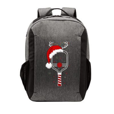 Pickleball Player Christmas Holiday Reindeer Xmas Vector Backpack